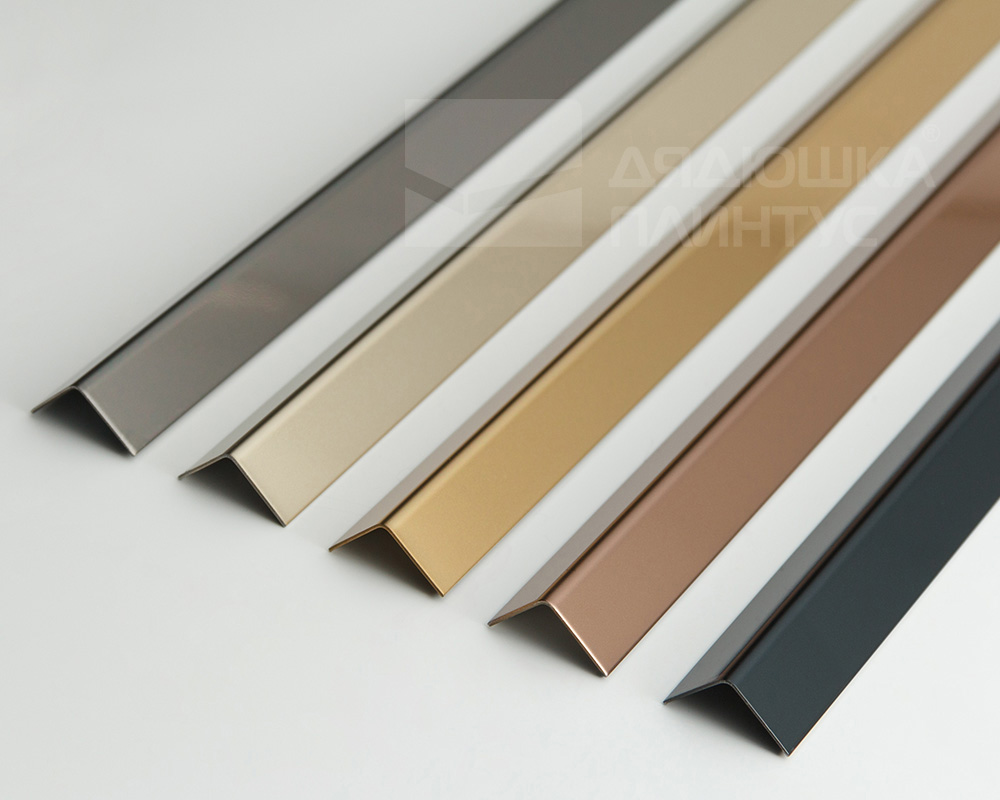 Профиль окантовочный ПУ 15НСМ(304).2700.001 2,7 м Серебро