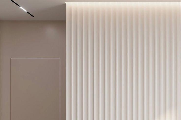 Стеновая панель Волшебная Палочка 102. 2700*120*12 мм Белая под покраску