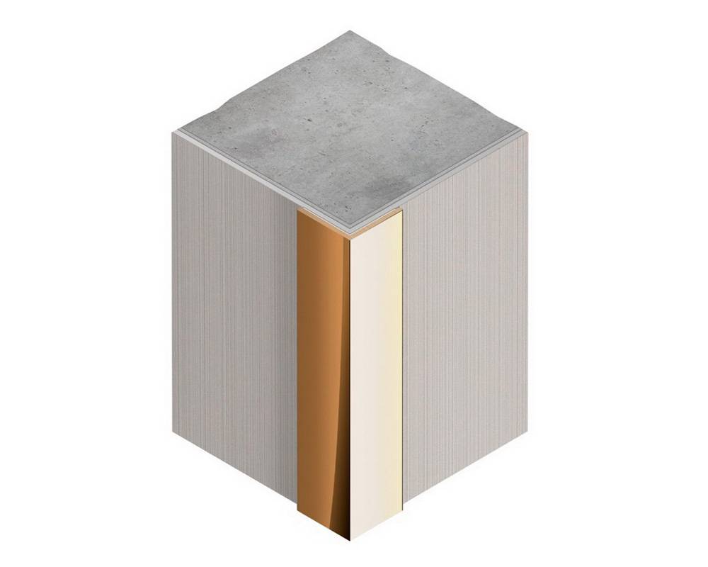 PVL90-04 Угол латунь Антик бронза светлая 10х10мм 2.7м