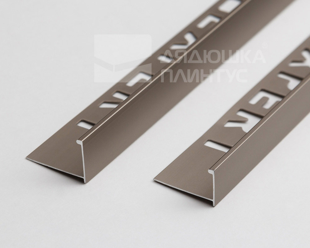 Профиль окантовочный Волшебная палочка Expert MSPKE 01-12K.2700.042L 12Kмм 2,7м Шампань матовая