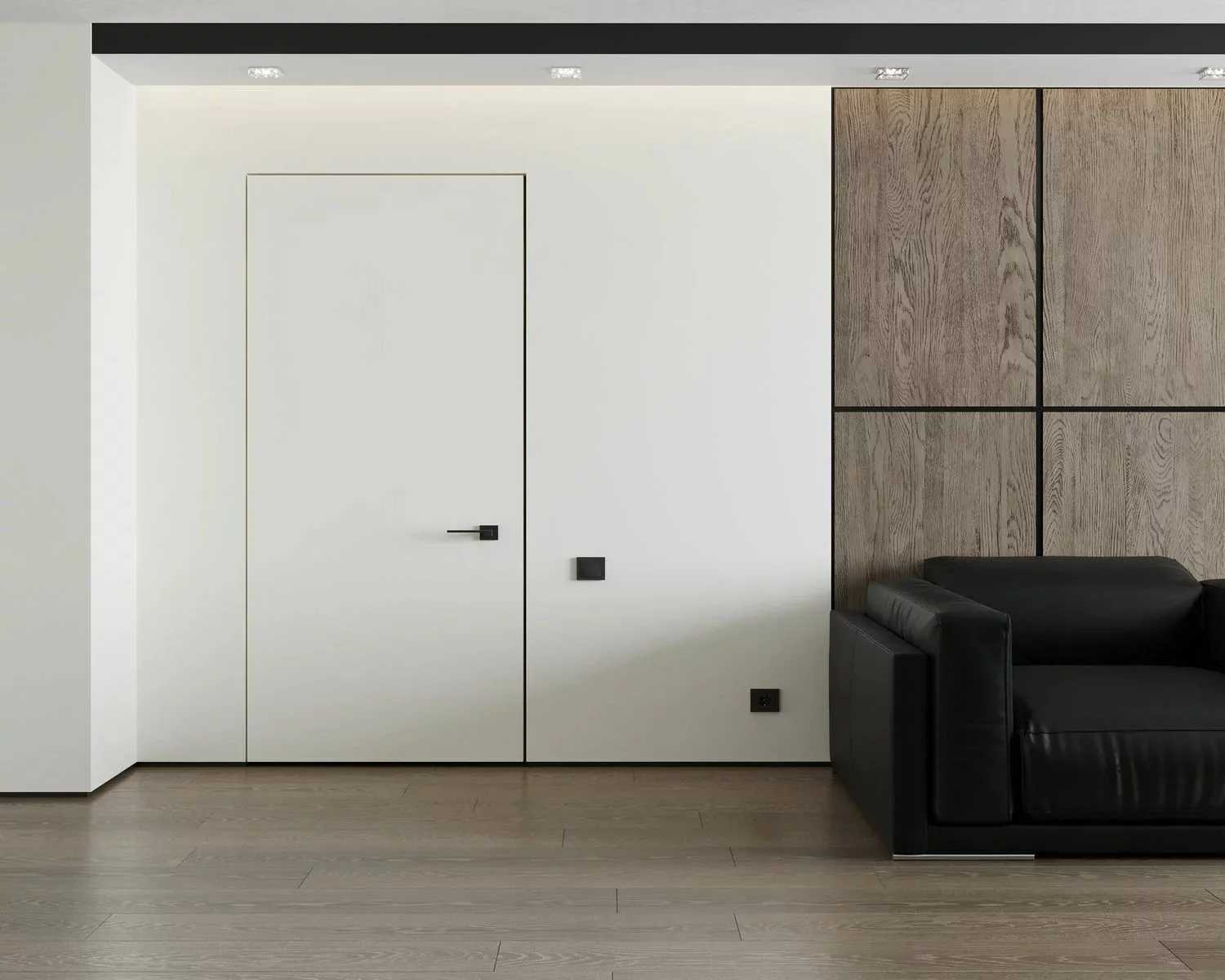 Алюминиевый теневой профиль Волшебная палочка Серебро