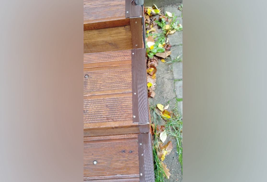 Порог угловой ПУ 02.2700.294 Венге