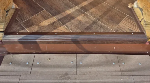 Порог угловой ПУ 04.1800.076 Бамбук