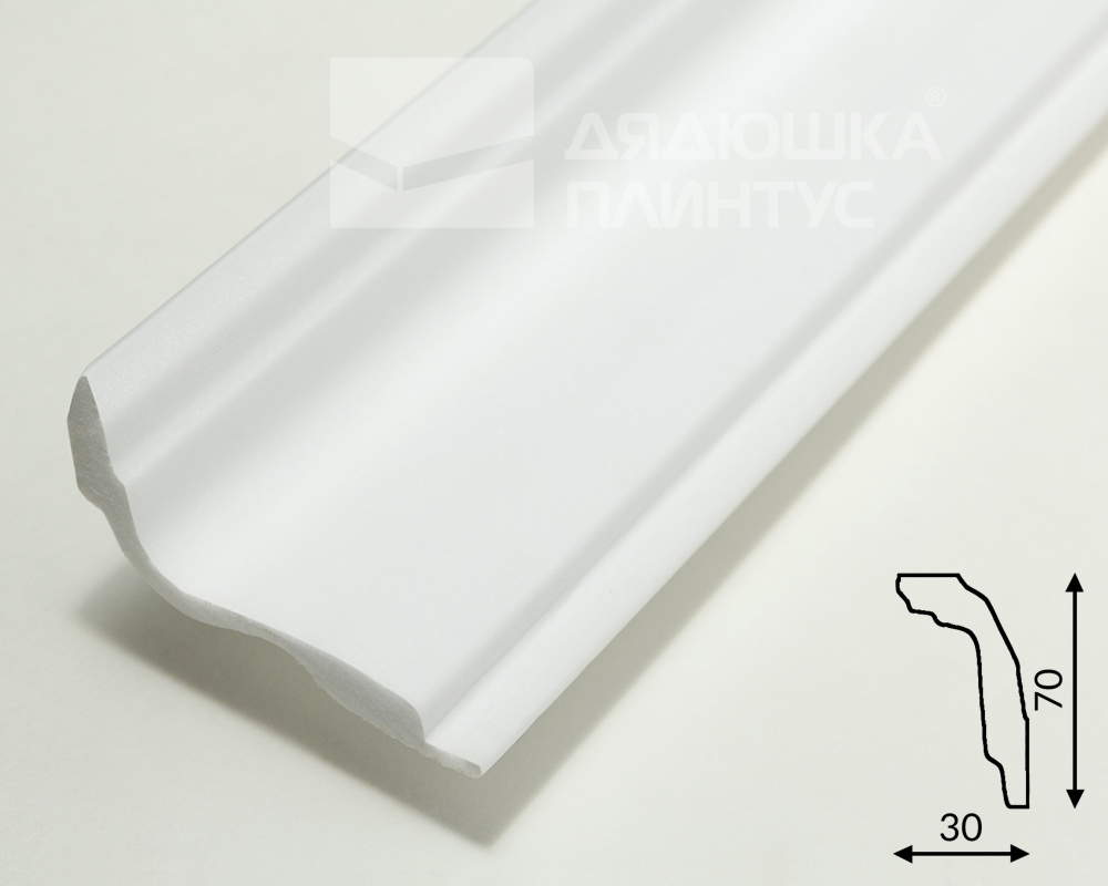 Карниз потолочный NMC LX-71 75*35мм 2м