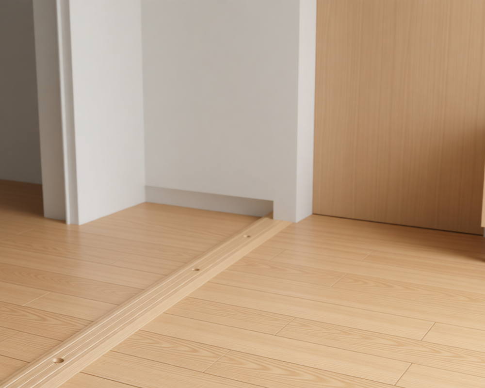 Порог одноуровневый ПС 01.1800.082 Дуб светлый