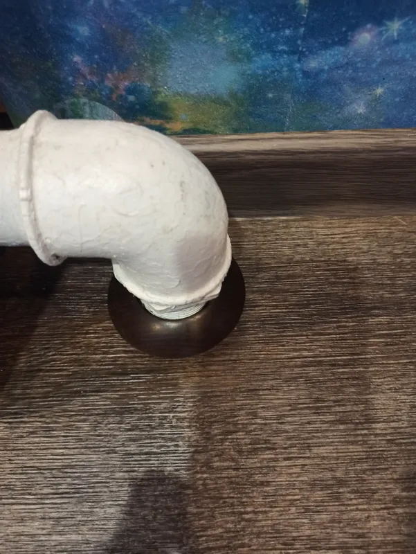 Обвод для труб 1/2 ПВХ ИДЕАЛ 22мм 291 Орех