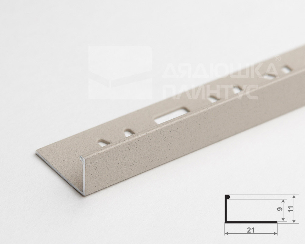 Профиль окантовочный Волшебная палочка MSPK 01.2700.70834 Тьерра рустик