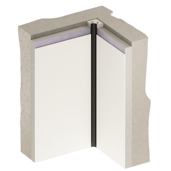 Алюминиевый теневой профиль для светодиодной ленты Decaro Engineering D007 Black 3,0 м