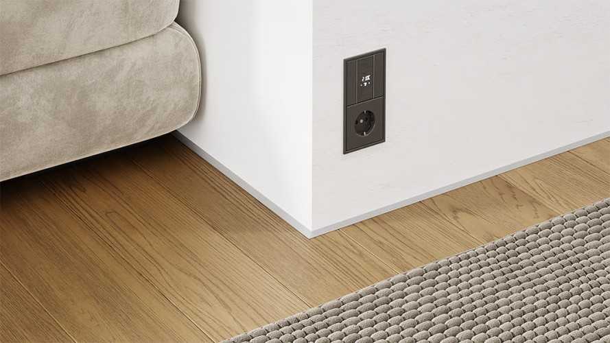 Микроплинтус MSAPL 01.2700.01L Анод серебро