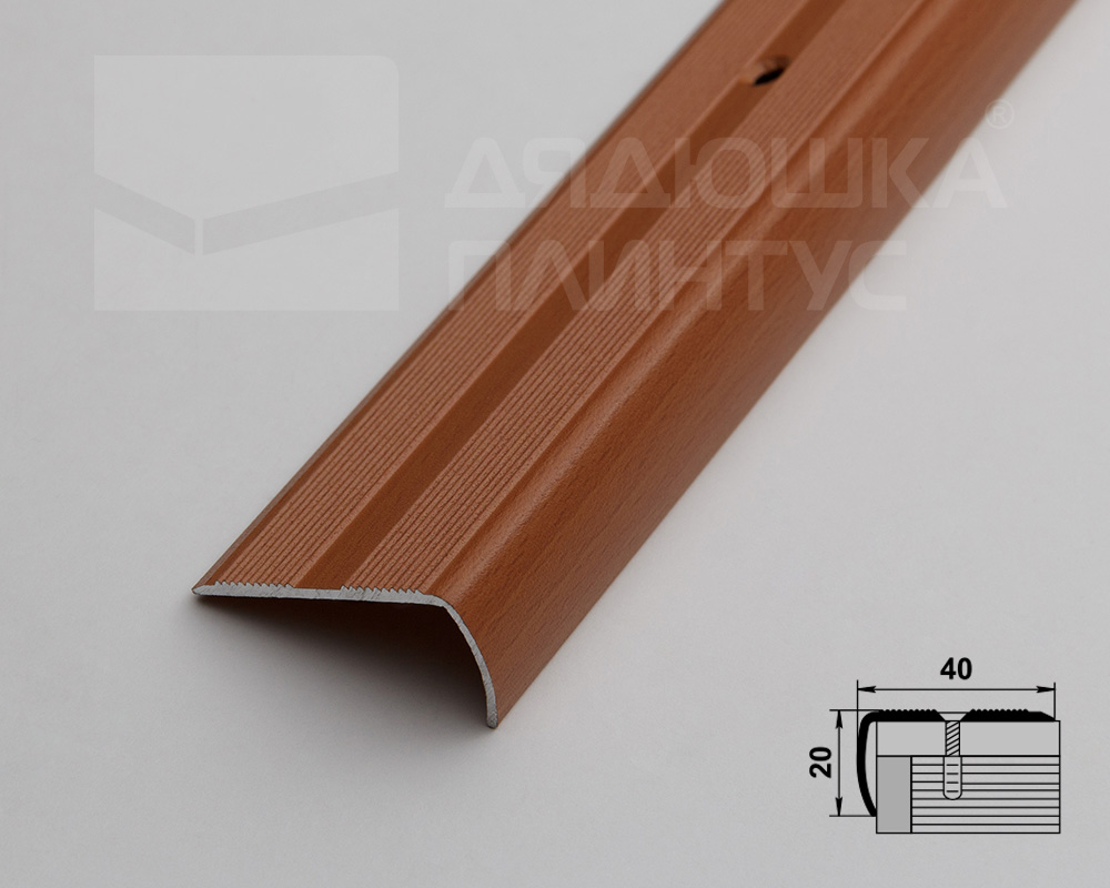 Порог угловой ПУ 06.2700.283 Бук