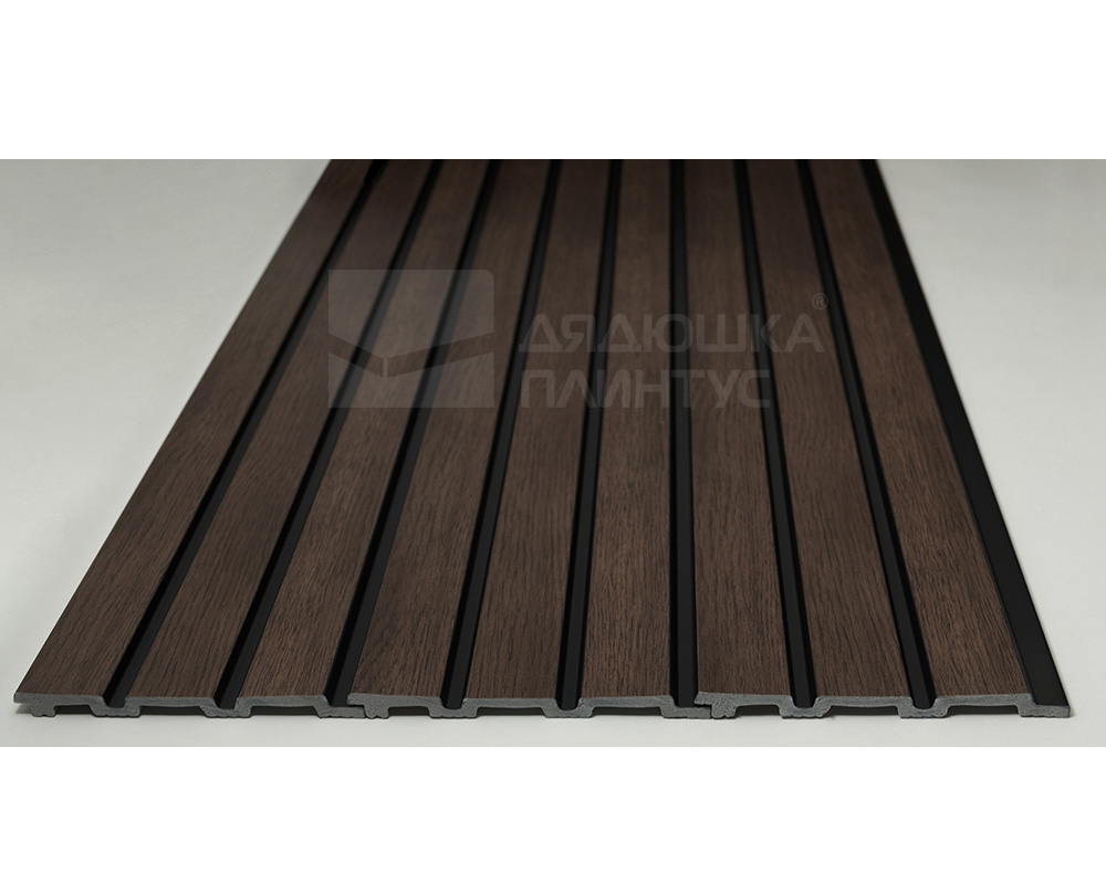 Панель вспененный полистирол ГРЕЙС 3D RAIL 120*2700 мм.  Дуб рустикальный