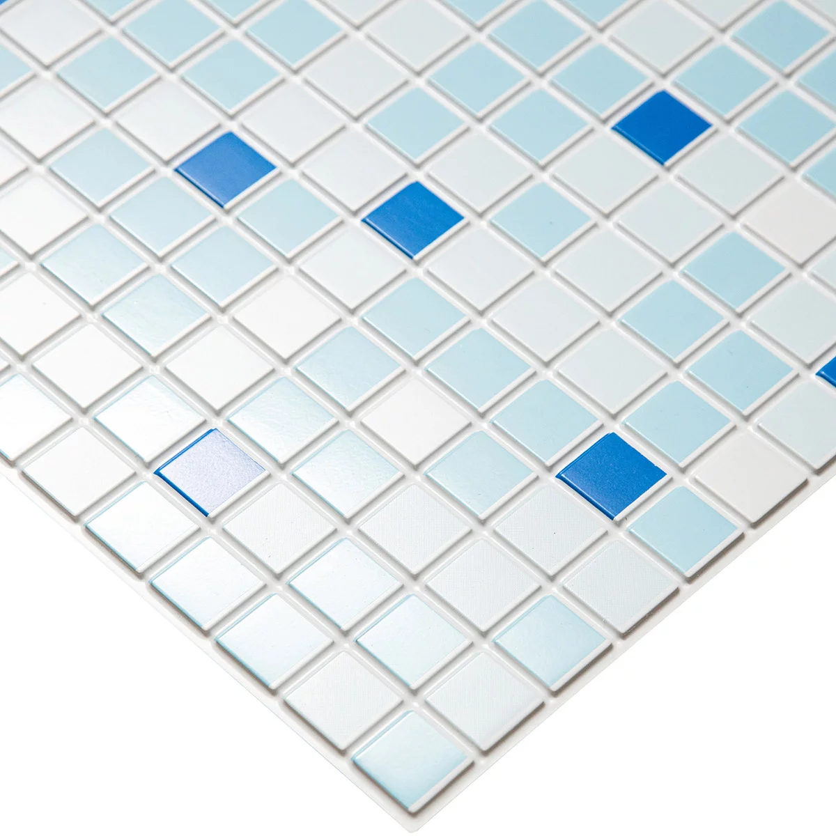 Панель ПВХ ГРЕЙС 955*480 10шт/уп Мозаика Синяя. Цена указана за 4,7 м²