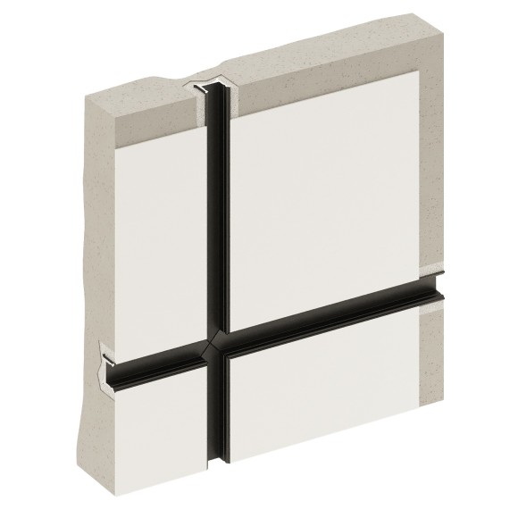 Алюминиевый теневой профиль для светодиодной ленты Decaro Engineering D007 Black 3,0 м