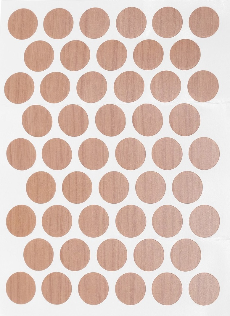 Заглушка для саморезов Бук тёмный