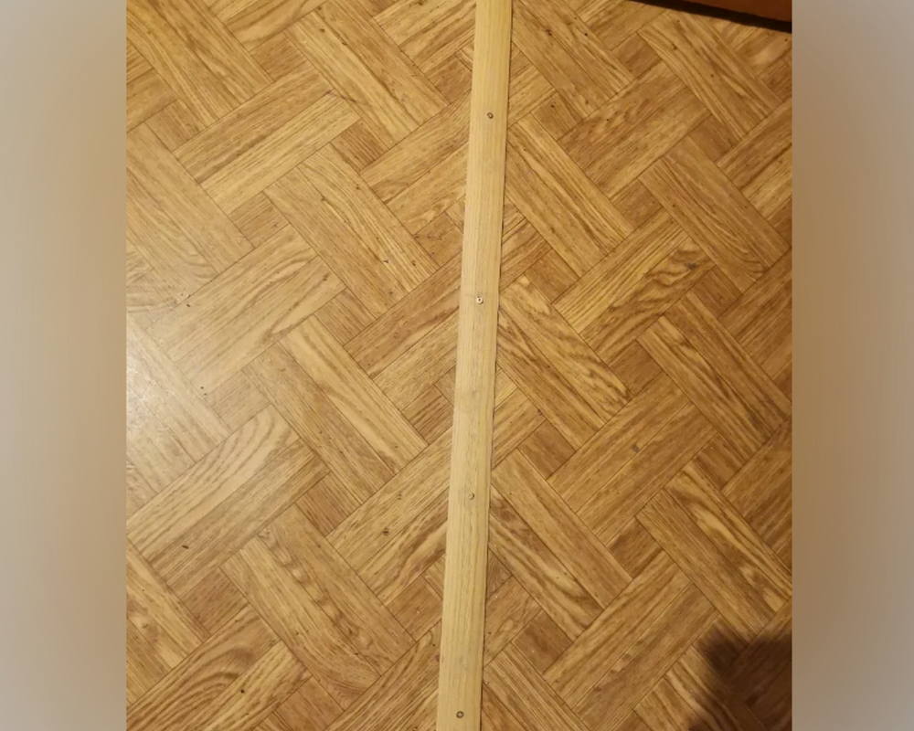 Порог одноуровневый ПС 01.1800.082 Дуб светлый