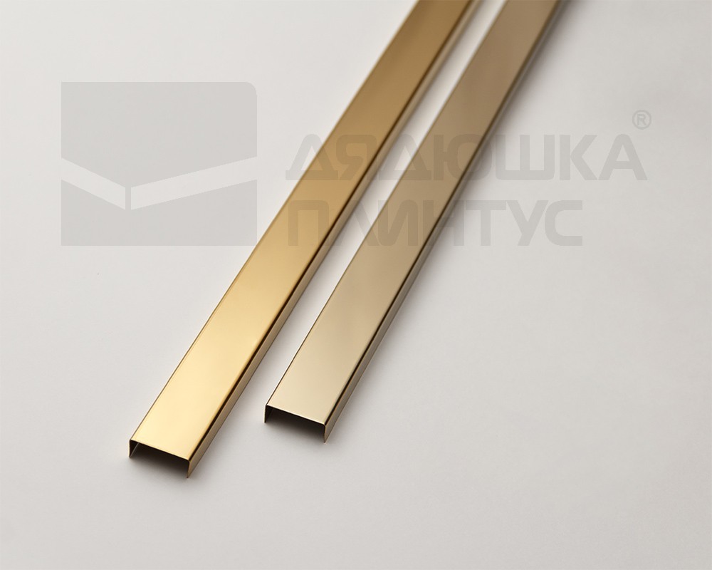 Профиль П-образный Волшебная палочка MSPP 04-8.2700 Коричневый блестящий