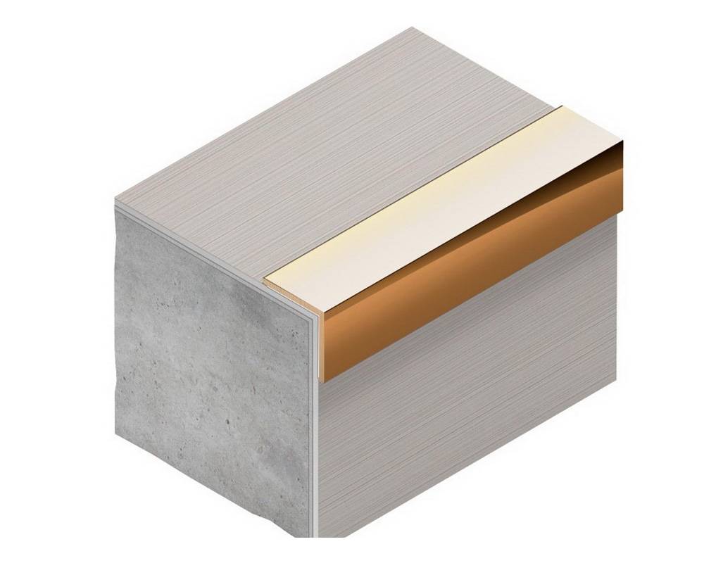 PVL90-04 Угол латунь Антик бронза светлая 10х10мм 2.7м