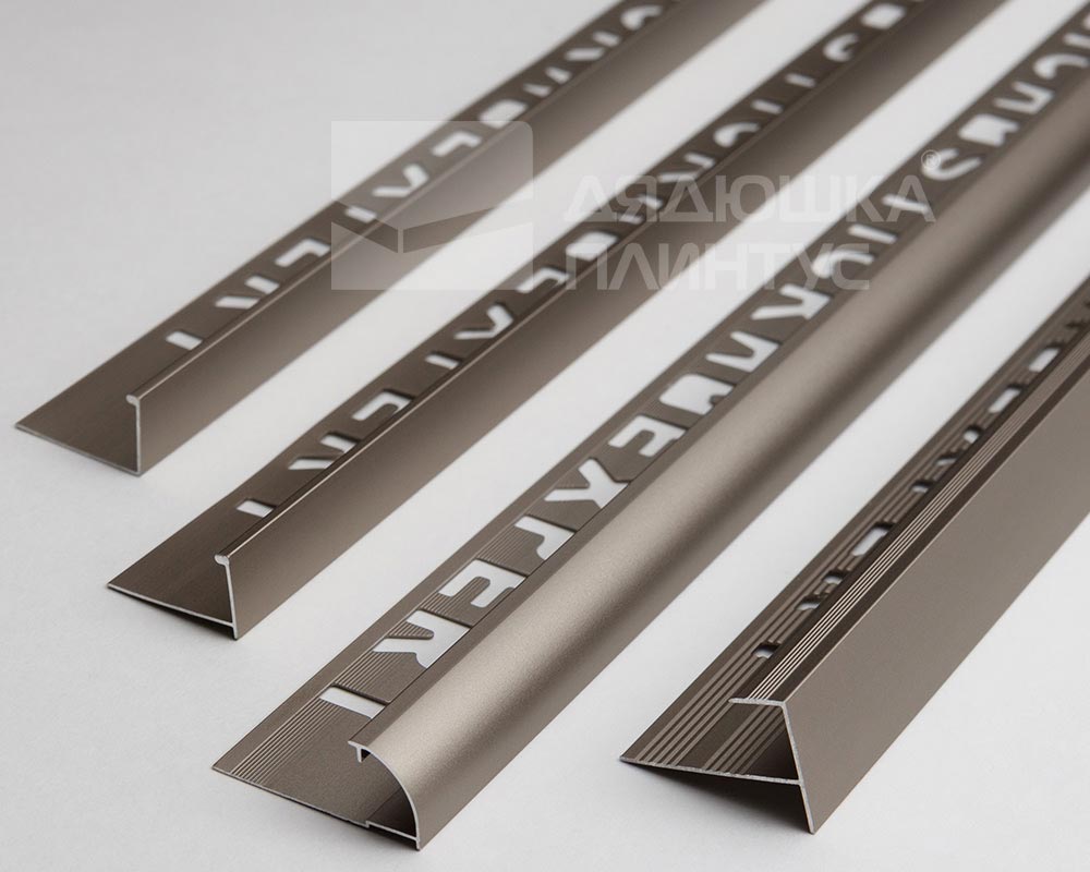 Профиль окантовочный Волшебная палочка Expert MSPKE 01-12K.2700.042L 12Kмм 2,7м Шампань матовая