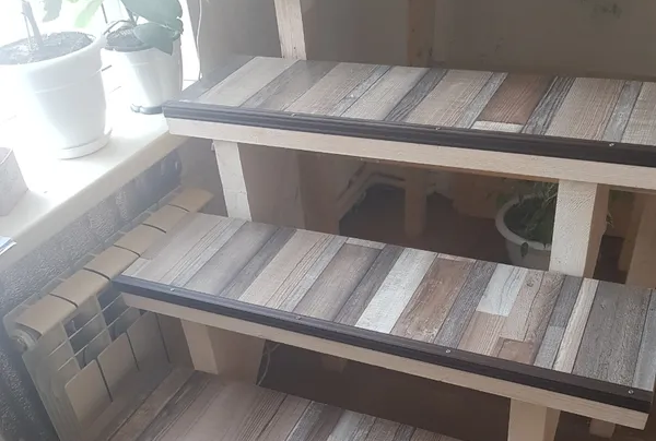 Порог угловой ПУ 01.2700.058 0,9 м Бетон сильвер