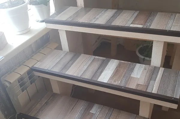 Порог угловой ПУ 03.1800.088 Орех