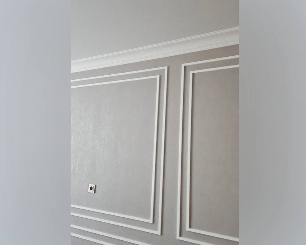 Карниз потолочный NMC WT11 130*105*2000 Белый под покраску