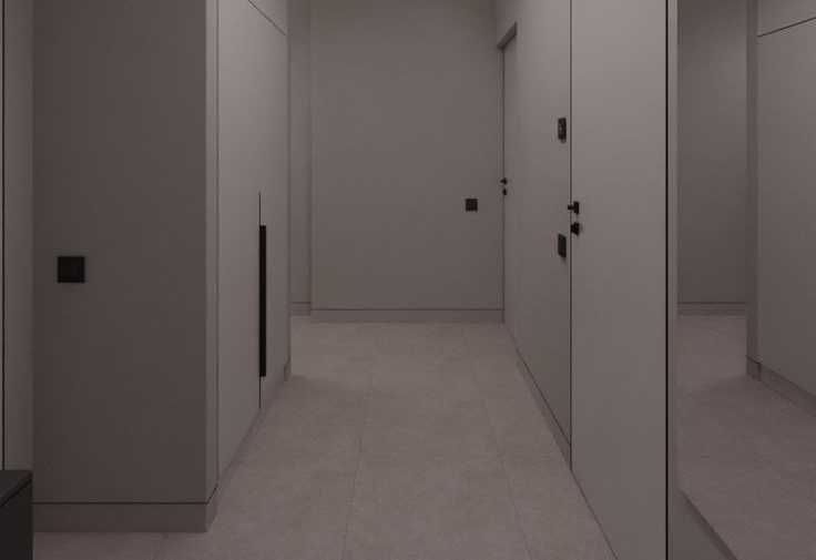 Профиль НЕПЛИНТУС 60х15х2000мм PKINSAA 60 Серебро матовое