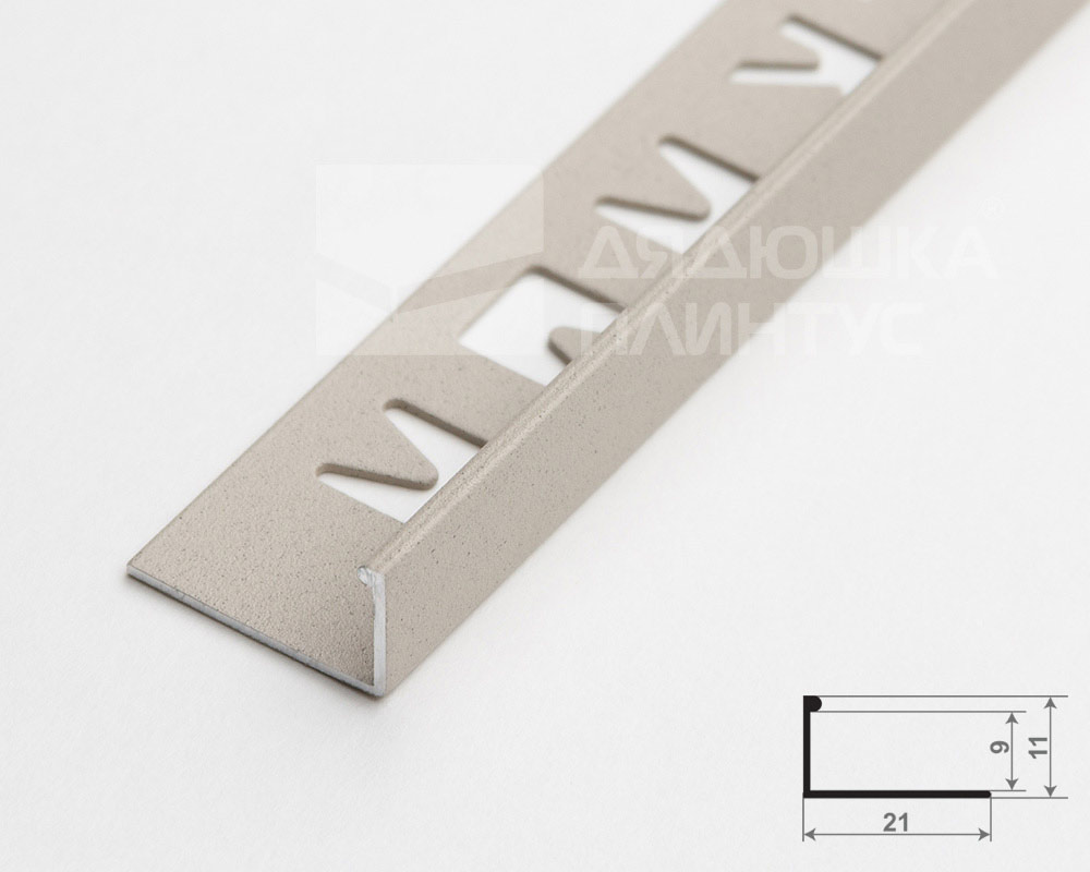 Профиль окантовочный Волшебная палочка MSPK 01.2700.70834 Тьерра рустик