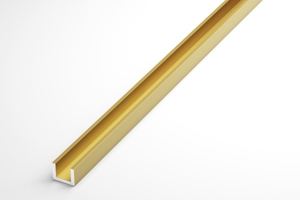 Швеллер 8х10х8 мм Шв 01.2000.502л Золото. Цена за 5 штук.