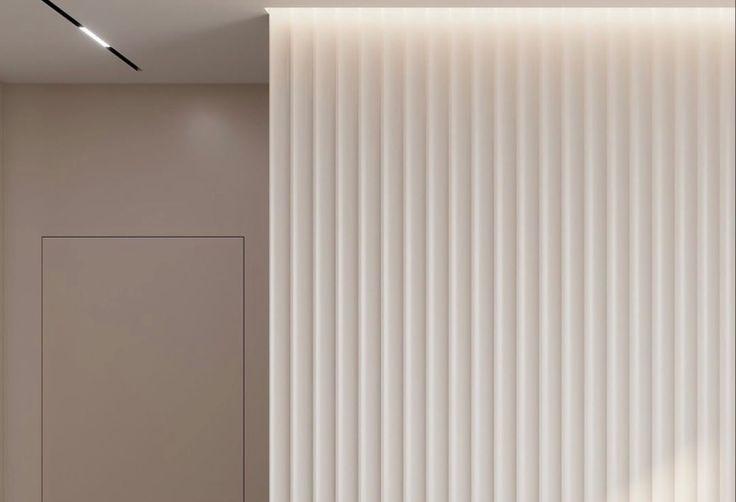 Стеновая панель МДФ. 2760*122*12мм AP122504.91 Белый под покраску