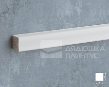 Молдинг Волшебная палочка MSST 112 10мм х 10мм х 2,0м Белый под покраску